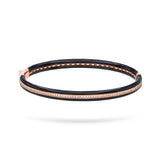 Gradiva Onyx Cuffs | Diamond Bangle Bracelet | 18K Gold