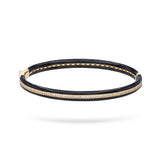 Gradiva Onyx Cuffs | Diamond Bangle Bracelet | 18K Gold