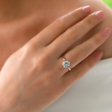 Gradiva Solitaire | Diamond Ring | 18K Gold