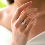 Gradiva Solitaire | Diamond Ring | 18K Gold
