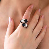 Gradiva Ocean Mist | Diamond Ring | 18K Gold