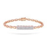 Gradiva Nightfall | Diamond Bracelet | 14K Gold