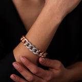 Gradiva Chains | Diamond Bracelet | 4.18 Cts. | 18K Gold
