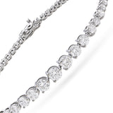 Gradiva Tennis Bracelet | Diamond Bracelet | 18K Gold