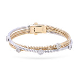 Gradiva Crossings | Diamond Bracelet | 18K Gold