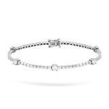 Gradiva Tennis Bracelet | Diamond Bracelet | 14K Gold