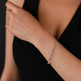 Gradiva Tennis Bracelet | Diamond Bracelet | 14K Gold