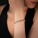 Gradiva Cuffs | Diamond Bracelet | 18K Gold