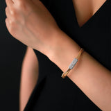 Gradiva Cuffs | Diamond Bracelet | 18K Gold