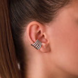 Gradıva Ear Cuffs | Pırlanta Küpe | 18 Ayar Altın