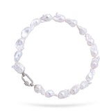 Gradiva Pearls | Diamond Pearl Necklace | 14K Gold
