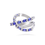 Gradiva Imperial Sapphire | Diamond Ring | 1.3 Cts. | 18K Gold