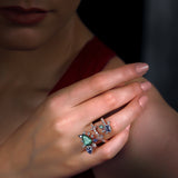 Gradiva Serpent | Diamond Ring | 18K Gold