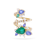 Gradiva Serpent | Diamond Ring | 18K Gold