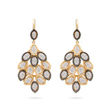Gradiva Peacock | Diamond Earrings | 18K Gold
