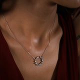 Gradiva Sunset | Diamond Necklace/Pendant | 1.65 Cts. | 14K Gold