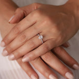 Gradiva Solitaire | Diamond Ring | 18K Gold