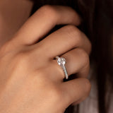 Gradiva Solitaire | Diamond Ring | 18K Gold