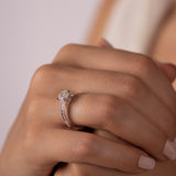 Gradiva Solitaire | Diamond Ring | 18K Gold