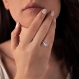 Gradiva Solitaire | Diamond Ring | 18K Gold