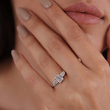 Gradiva Baguette | Diamond Ring | 0.81 Cts. | 14K Gold