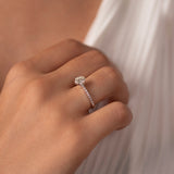 Gradiva Round-Cut Solitaire | Diamond Ring | 18K Gold