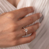Gradiva Round-Cut Solitaire | Diamond Ring | 18K Gold