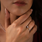 Gradiva Siblings | Diamond Ring | 0.8 Cts. | 14K Gold