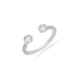 Gradiva Siblings | Diamond Ring | 14K Gold