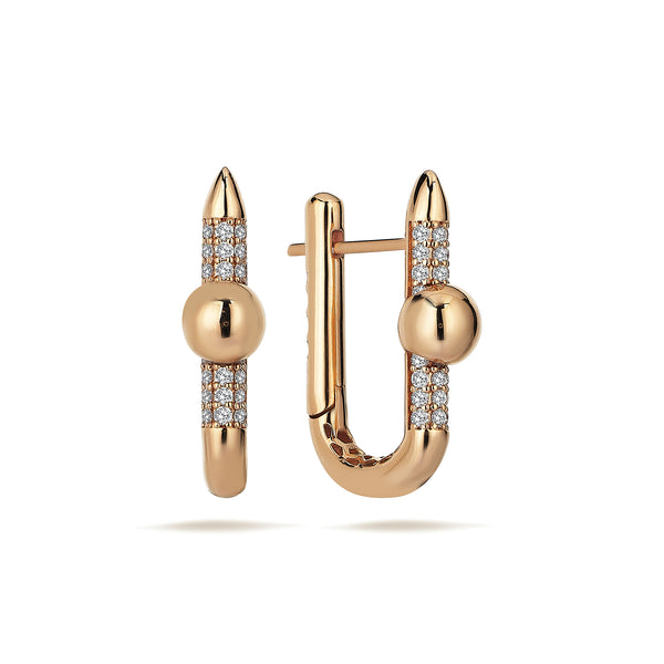 Gradiva Spears | Diamond Earrings | 18K Gold