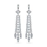 Gradiva Baguettes | Diamond Earrings | 18K Gold