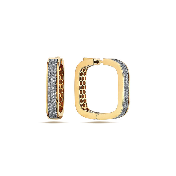 Gradiva Solara | Diamond Earrings | 18K Gold