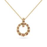 Gradiva Eternal Halo | Diamond Pendant | 18K Gold