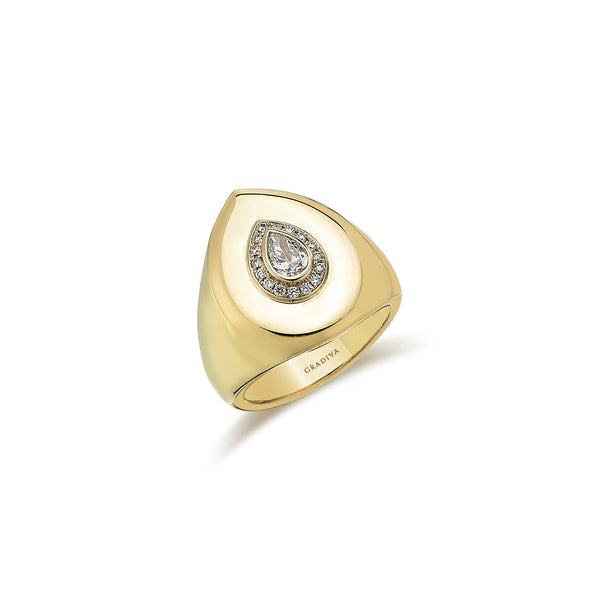 Gradiva Signa | Diamond Ring | 18K Gold
