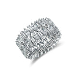 Gradiva Baguettes | Diamond Ring | 18K Gold