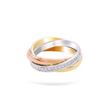 Gradiva Wedding Band | Diamond Ring | 14K Gold