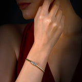 Gradiva Cuffs | Diamond Bracelet | 18K Gold