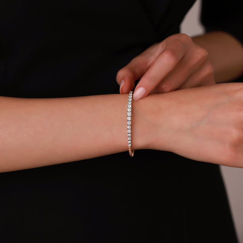 Gradiva Cuffs | Diamond Bracelet | 18K Gold