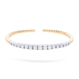 Gradiva Cuffs | Diamond Bracelet | 18K Gold