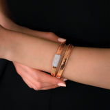 Gradiva Cuffs | Diamond Bracelet | 18K Gold