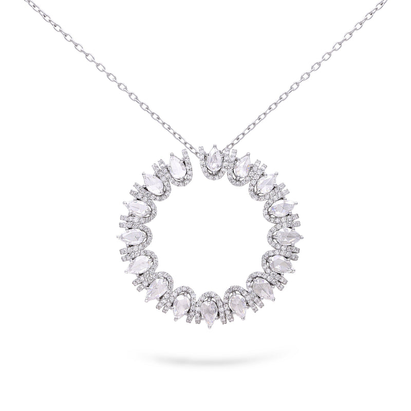 Gradiva Glory | Diamond Necklace/Pendant | 3.23 Cts. | 18K Gold